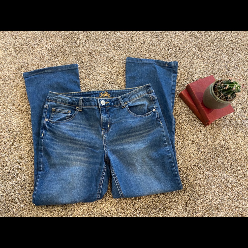 Justice bootcut jeans